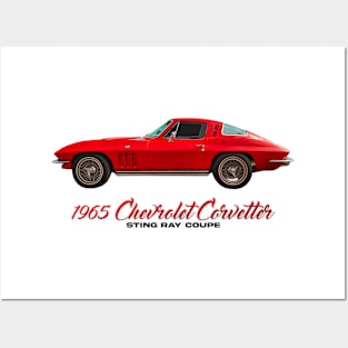 1965 Chevrolet Corvette Stingray Coupe Posters and Art